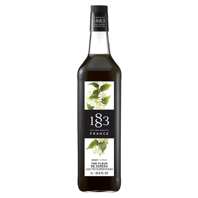 Сироп 1883 Maison Routin Холодный чай с ароматом цветов бузины (Iced Tea Elder Flower), 1 л, стекло 81230088