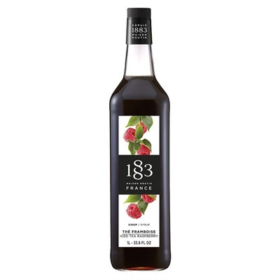 Сироп 1883 Maison Routin Холодный чай со вкусом малины (Iced Tea Raspberry), 1 л, стекло 81230089