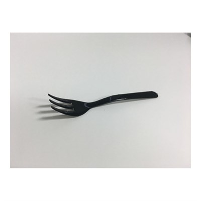 Вилка фуршетная пластик, черная, 9,6 см, 50 шт/уп, P.L. Proff Cuisine 81211078