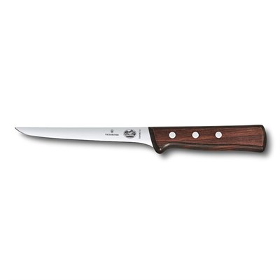 Нож обвалочный Victorinox Rosewood 15 см, ручка розовое дерево 70001114