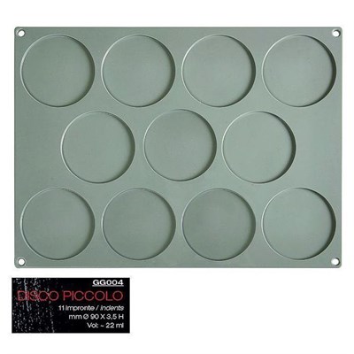 Форма кондитерская Pavoni 40*30 см, силикон, р-р ячейки: 90 мм, h 3,5 мм, Италия 81230188