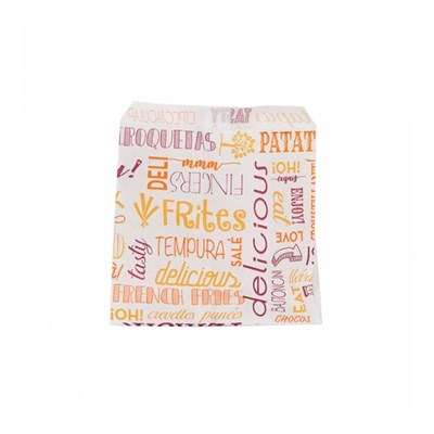 Пакет для фри/снеков Parole 12*12 см, 1000 шт/уп, жиростойкий пергамент, Garcia de Pou 81210910