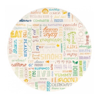 Тарелка Parole 29 см,(1упаковка=100 шт), картон, Garcia de PouИспания 81211205