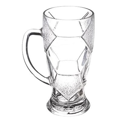 Кружка пивная "Лига" 500 мл, d 95 мм, h 170 мм, b 134 мм, стекло 81201167