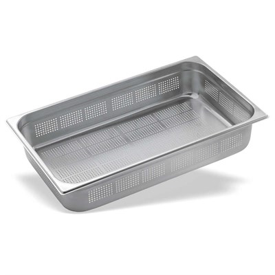 Гастроемкость перфорированная 1/2-200, нержавейка, Pujadas, Испания 71002663