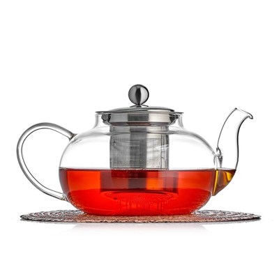Чайник заварочный с колбой "Оазис", 500 мл, термостекло, PL 81272307