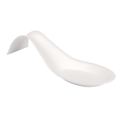 Ложка фуршетная "Bionic"белая 10.1*2.7*2.6см. (уп=50шт.) 81212405