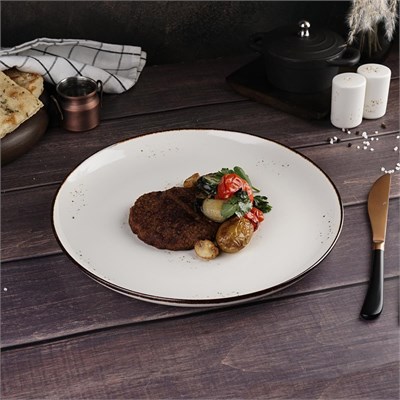 Тарелка гладкая d=30 см, фарфор "NOBLE" серия "Grace" 81221667