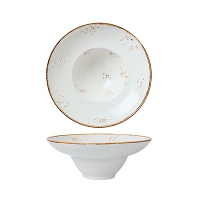 Тарелка глубокая d=21 см, 300 мл, фарфор "NOBLE" серия "Grace" 81221703