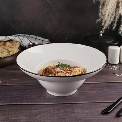 Тарелка глубокая d=26 см, 650мл, фарфор "NOBLE" серия "Grace" 81221705