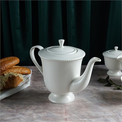 Чайник 1000 мл,фарфор "NOBLE" серия "LUXE" 81222221