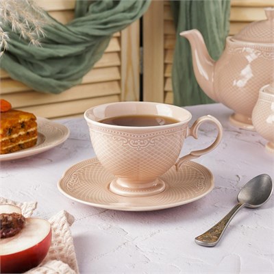 Чайная пара 250 мл, фарфор,серия "Aristocrat-Peach Tea", Noble 81222253