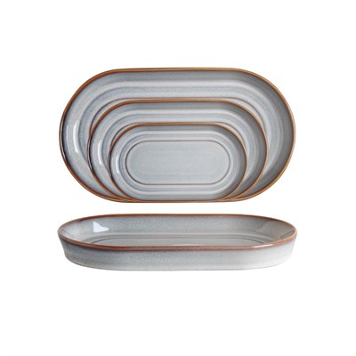 Блюдо овальное Evolution-Mont Blanc 31*16,5 см,  P.L. Proff Cuisine 81222342