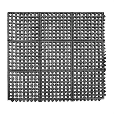 Коврик барный,кухонный, напольный 91*91 см, черный, резина, P.L. - BarWare 9982915