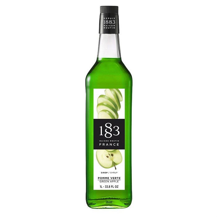 Сироп 1883 Maison Routin Зеленое яблоко (Green Apple), 1 л, стекло 772 - фото 86