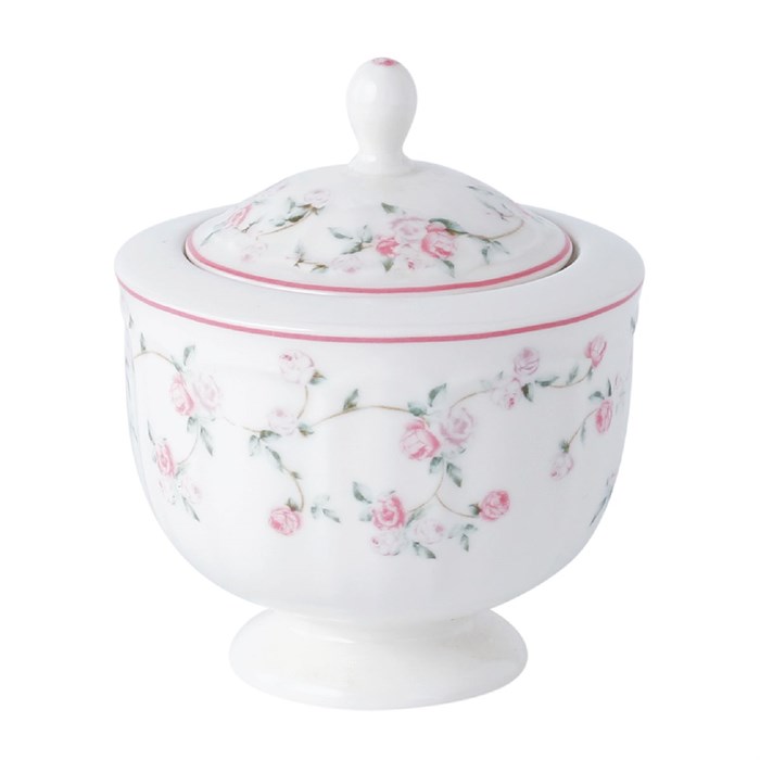 Сахарница 180 мл,фарфор "NOBLE" серия "Retro Ritz-La Vie En Rose" 21852 - фото 8999