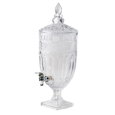 Диспенсер для напитков,стеклянный с краном, 2 л, P.L. - Barbossa 81259164