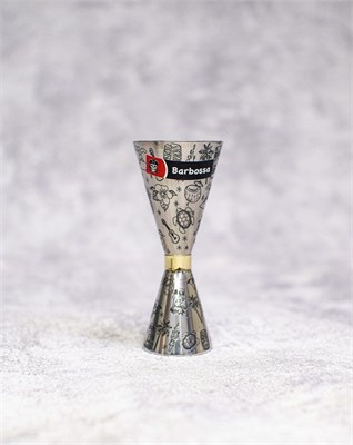 Джиггер металлический, 25/50 мл  P.L.- Barbossa 81259166