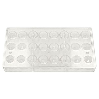 Форма для шоколада "Полусфера", 24 ячейки 24*12 мм, поликарбонат, P.L. Proff Cuisine 73038002