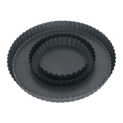 Форма для выпечки, рифленый край, съемное дно, d 28 см, h 3 см, P.L. Proff Cuisine 81200161