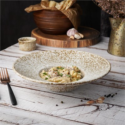 Тарелка глубокая l=26.5 h=6,5 см,250 мл "Brown Spider Silk" / "Stockholm" P.L.-ProffCuisine 81229000