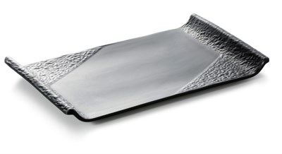 Блюдо,поднос меламиновый, черный 36.1*20.4*3.5см  P.L. 81290063