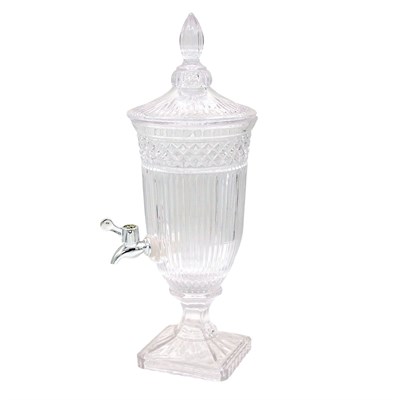 Диспенсер для напитков,стеклянный с краном, 5 л, P.L. - Barbossa 81259165