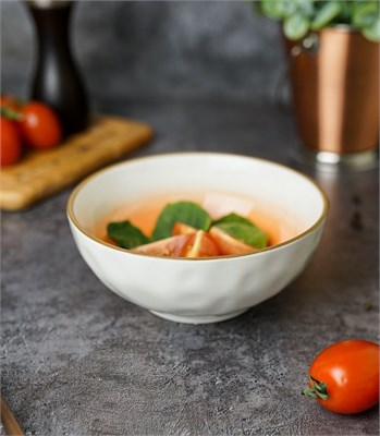 Салатник 15,5*15,5*5см, 510 мл, фарфор,оранжевый цвет "The Sun" P.L. 81229837