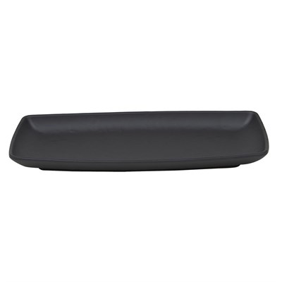 Блюдо,тарелка меламиновая 24*11*2.6см  P.L. BLACK FINISH 81222116