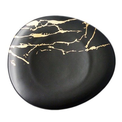 Тарелка Black Gold 29*26 см, P.L. Proff Cuisine 81223170