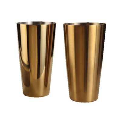 Шейкер "Бостон" с золотым покрытием 700 мл, P.L. - Kingtex 81200394