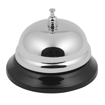 Звонок хромированный настольный, P.L. - BarWare 900010605