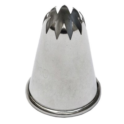 Насадка для кондитерского мешка "Звезда" d 16 мм, h 6 мм, металл, P.L. Proff Cuisine 99002287