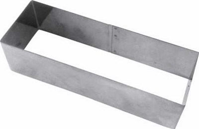 Форма-резак "Прямоугольник", 15*3*4(h) см, нержавейка, Россия 91503040