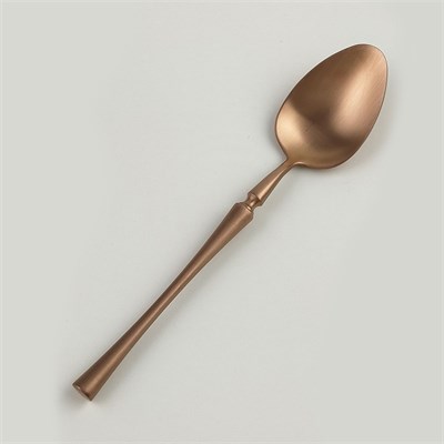 Ложка столовая ,PVD покрытие,медный матовый цвет,серия "1920-Copper"  P.L. 81280019