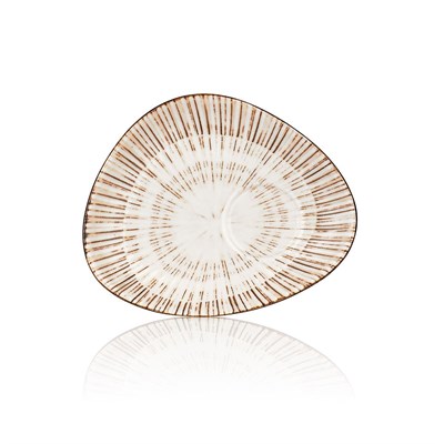 Блюдце кофейное 14*11 см,(для чашки 81229329) фарфор,серия "Legna", By Bone 81229402