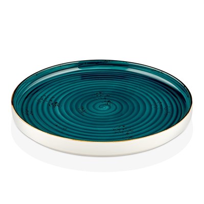 Тарелка круглая c бортом d=27 cм,фарфор,серия "TROPIKAL", By Bone 81229661