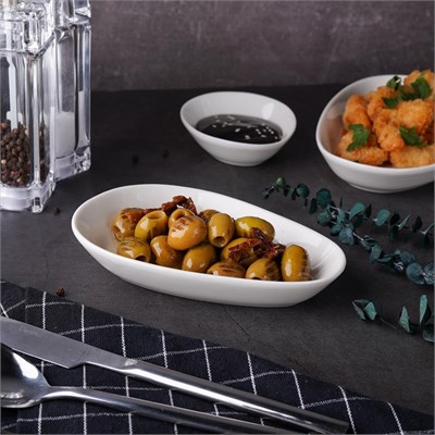 Блюдо овальное 16*10.5 см,фарфор,серия "Island White", By Bone 81221605