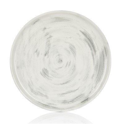 Тарелка д/пиццы d=32см, фарфор, "Falme Grey", By Bone 81221649