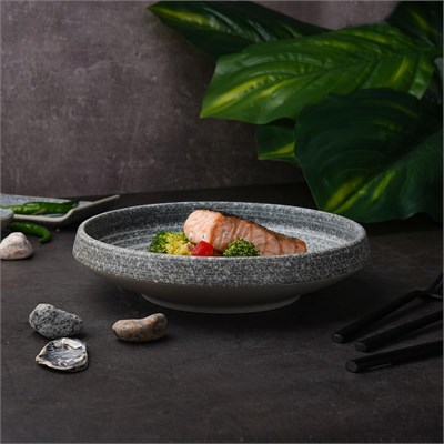 Блюдо/салатник  23*6,3 см, 1200 мл, Stone Untouched Taiga, P.L. Proff Cuisine 81221850