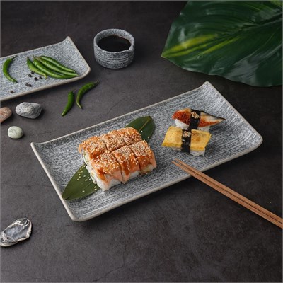 Блюдо для подачи 30,5*15*3,1 см, Stone Untouched Taiga, P.L. Proff Cuisine 81221863