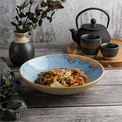 Салатник d=23.5 см, h=5.5 см, 1000мл, "Blue Panasia" P.L. Proff Cuisine 81221963