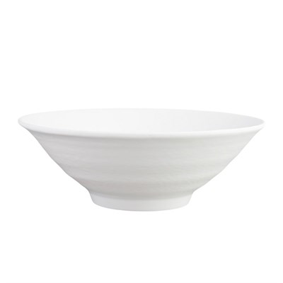 Миска под лапшу белая, меламин, 1,8 л, d=25см, h=8.7 см,  P.L. 81240734