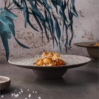 Тарелка для пасты/супа 100 мл, 22*5 см, Brown Taiga Untouched, ьP.L. Proff Cuisine 81223238