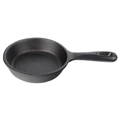 Сковорода порционная круглая с ручкой d 10 см, чугун, P.L. Proff Cuisine 81200022