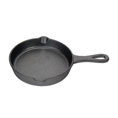 Сковорода порционная круглая с ручкой 13 см, чугун, P.L. Proff Cuisine 81200025