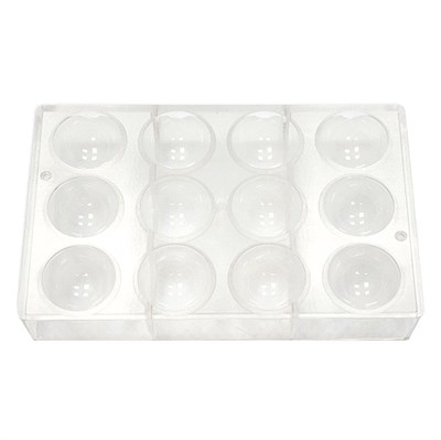 Форма для шоколада "Полусфера" 8 ячеек 60*30 мм, поликарбонат, P.L. Proff Cuisine 73038034