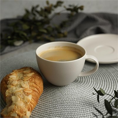 Чашка чайная 350 мл,фарфор "NOBLE" серия "Fine Plus-Light Grey" 81229604