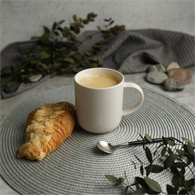 Кружка  350 мл,фарфор "NOBLE" серия "Fine Plus-Light Grey" 81229606