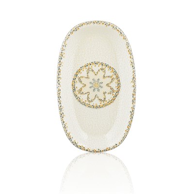 Блюдо овальное l=19*11 cм,фарфор,серия "TESSERA", By Bone 81221581